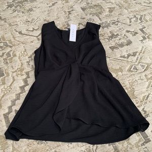 Gilli Black Flowy Tank